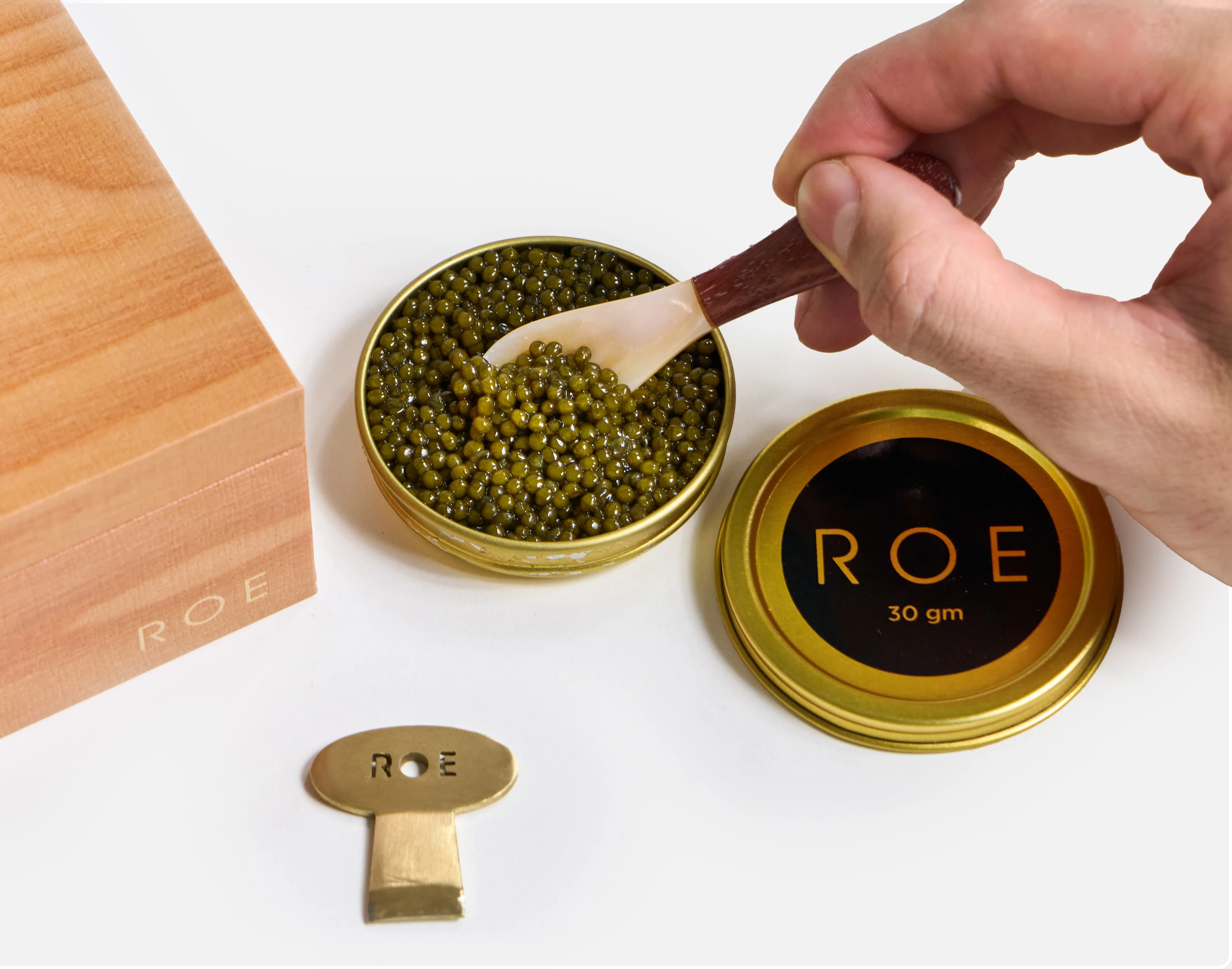 ROE Caviar 30gm Kaluga Hybrid Gift Set - Image 3