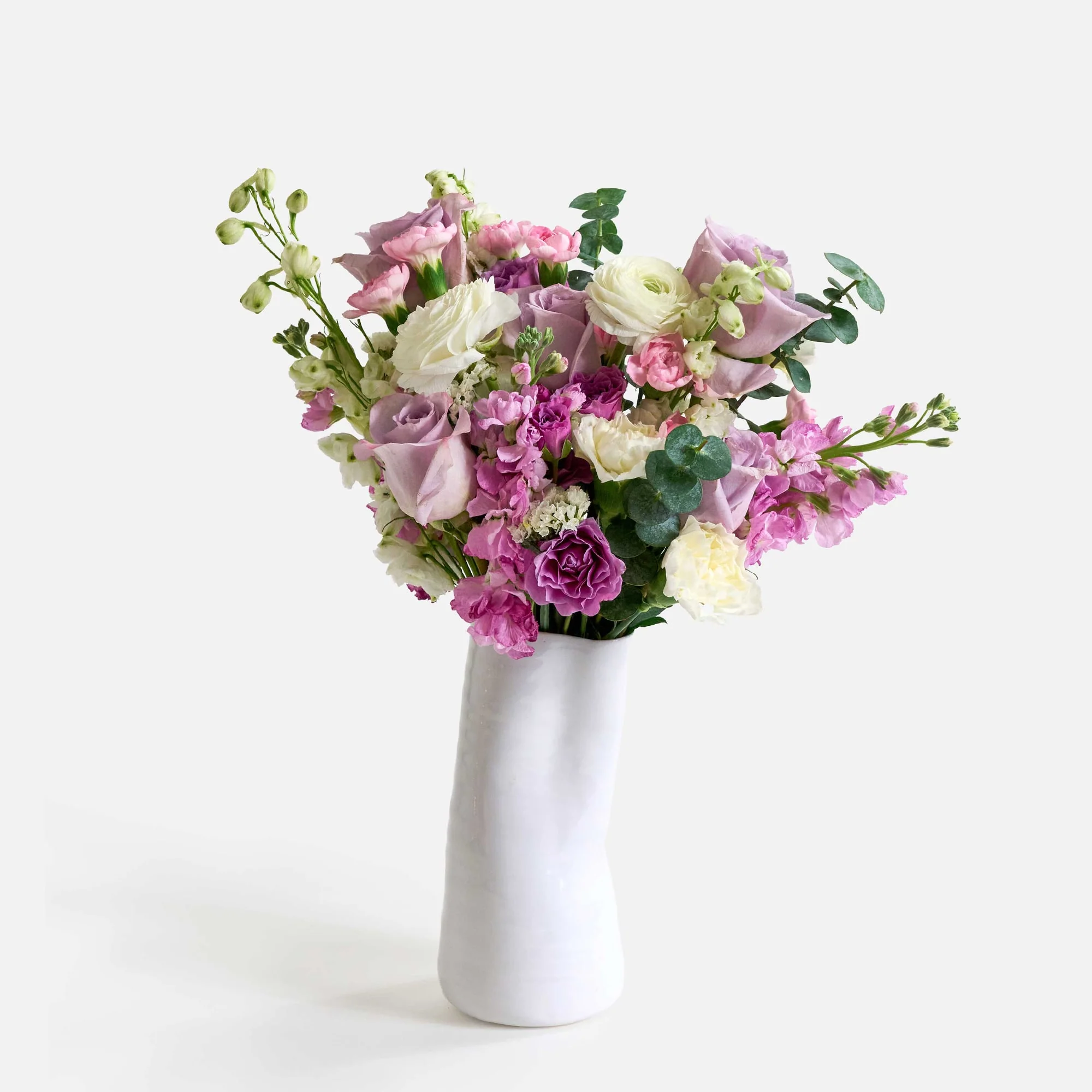 Sub Bundle: The Pretty In Purple + White Tegan Vase