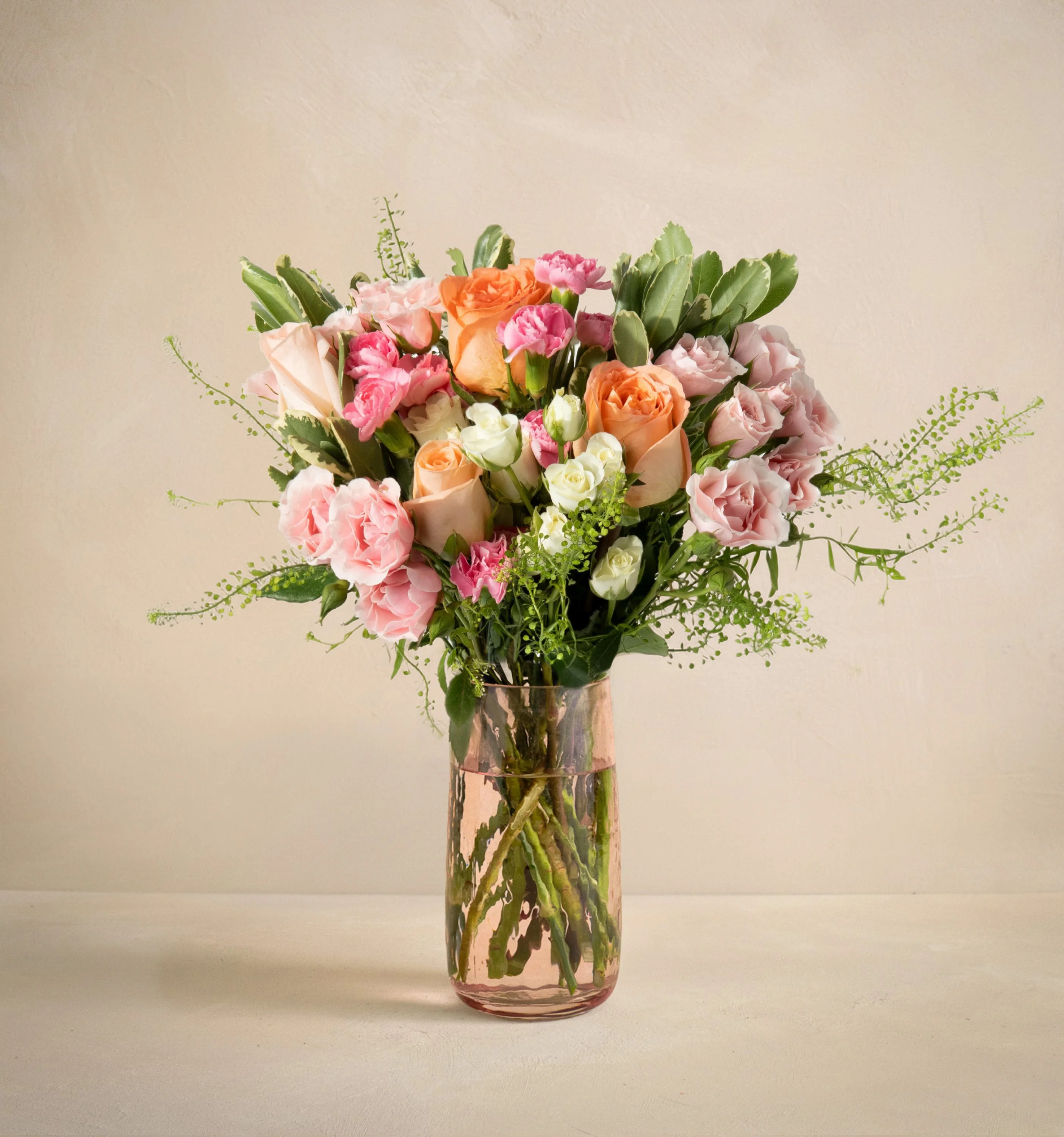 The Spring Fling with Rose Quartz Vase
